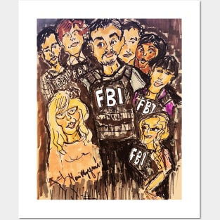 Criminal Minds tv show Posters and Art